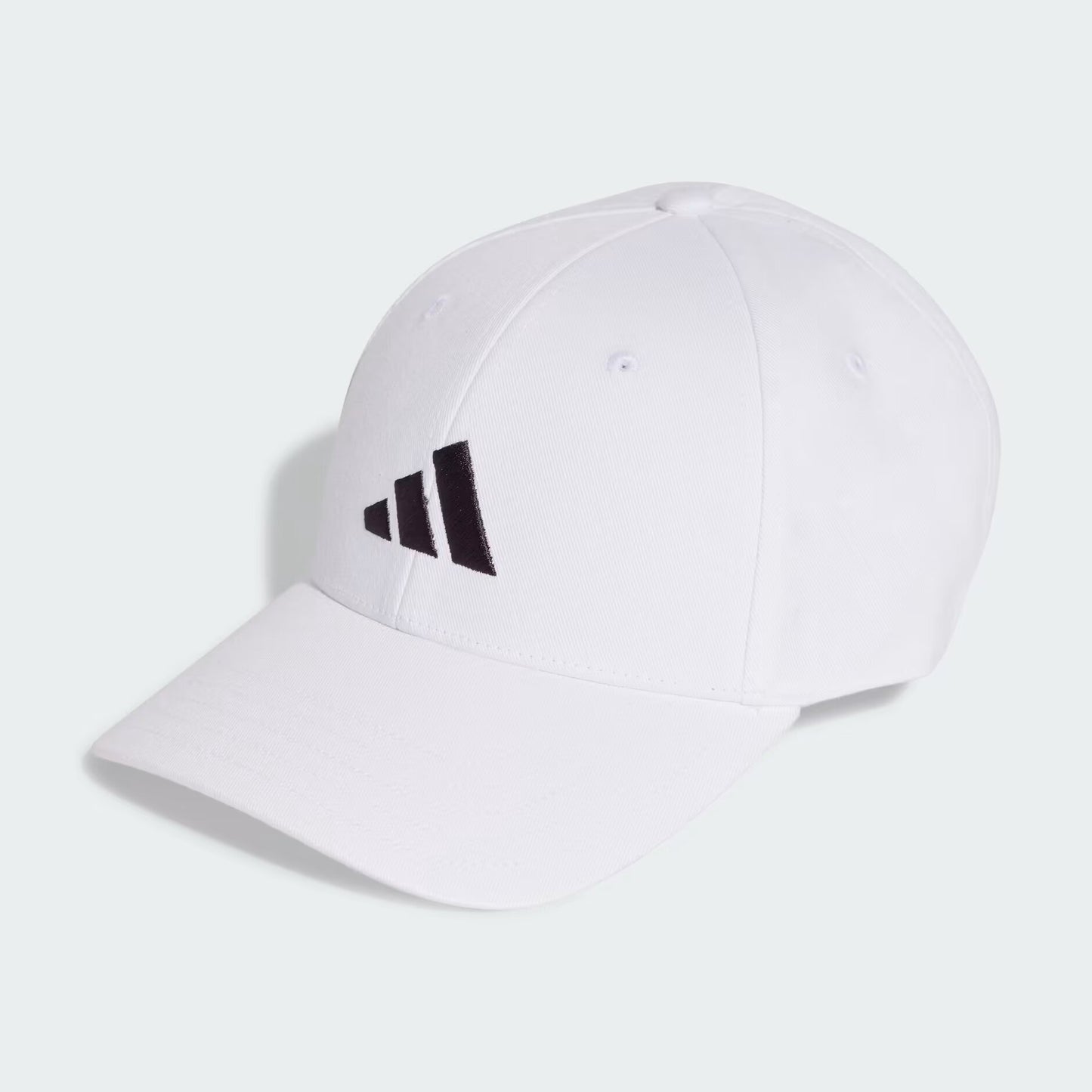 adidas new logo baseball cap - white