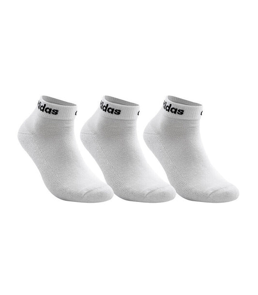 adidas Linear Cushioned Socks 3 Pairs Unisex - bianchi