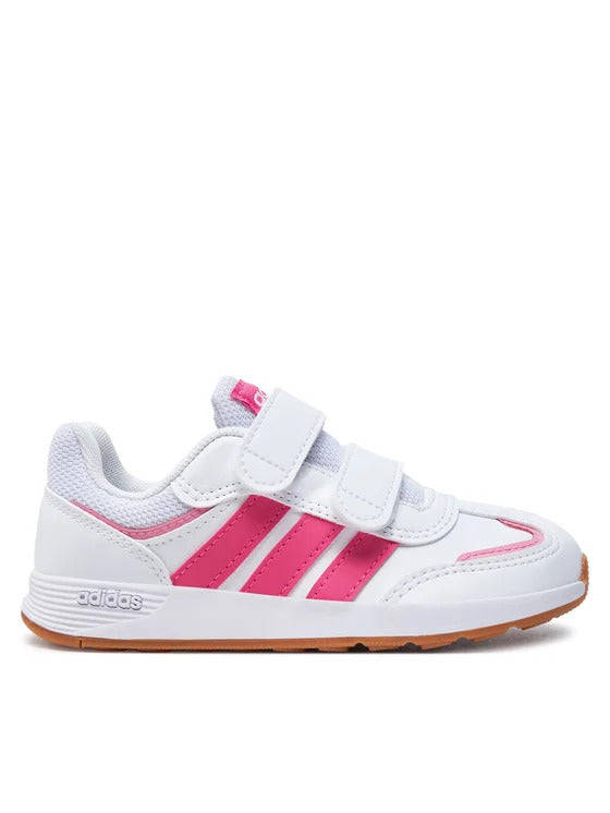 adidas sneakers adidas tensaur switch bianco/rosa