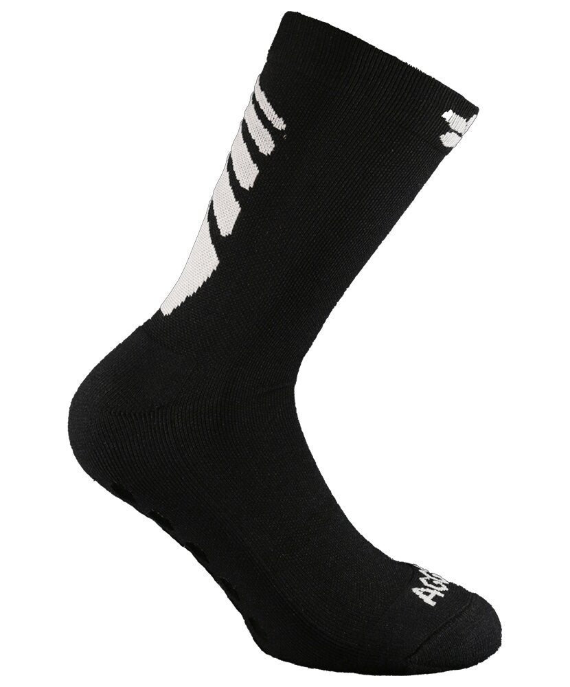 aggs calze tecnica antiscivolo nera