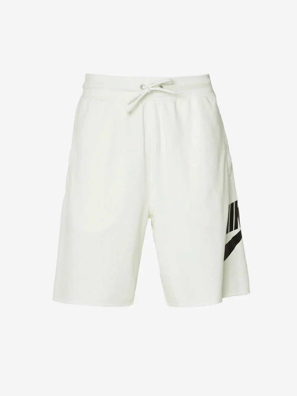 shorts alumni in french terry nike club-bianco