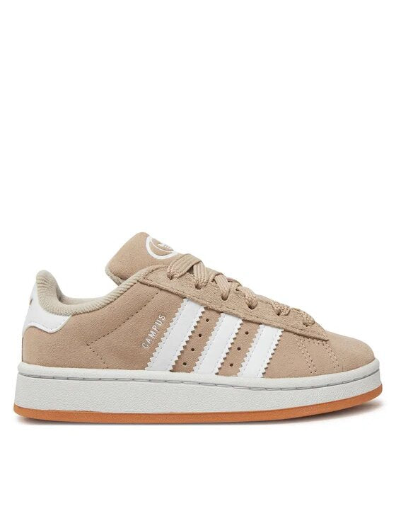 adidas campus 00s elastic laces shoes kids - beige
