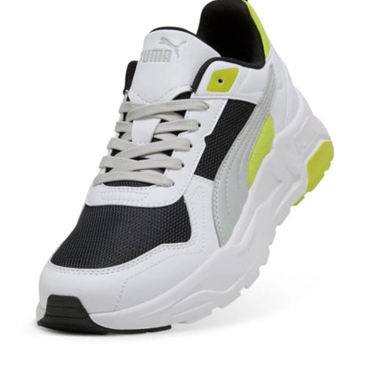 PUMA TRINITY 2 LT BIANCO-NERO-GIALLO