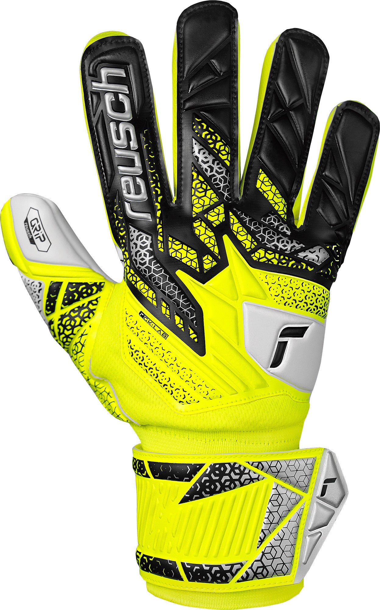reusch guanti reusch giallo fluo-nero