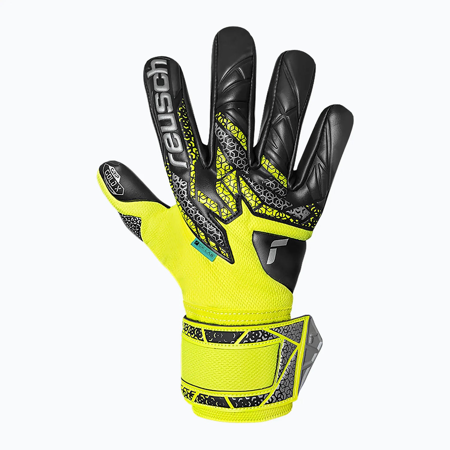 reusch guanti reusch giallo fluo-nero