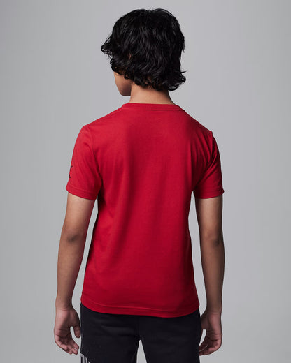 Air Jordan Jumpman Flight Graphic Kids T-Shirt ''Red'