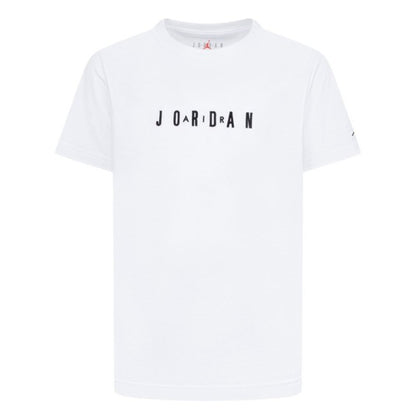 T-SHIRT JORDAN BIANCO LOGO NERO