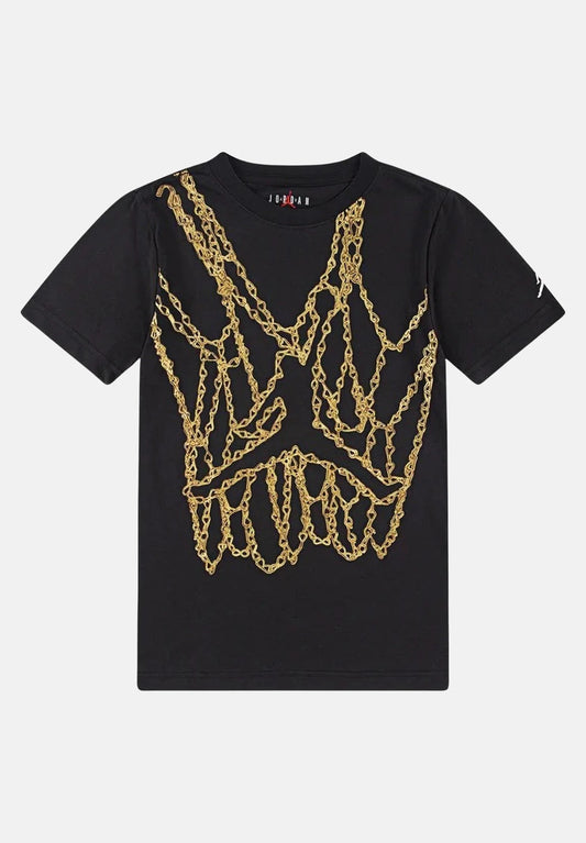 Jordan Junior Boys' Jumpman Chain Graphic T-Shirt / Black