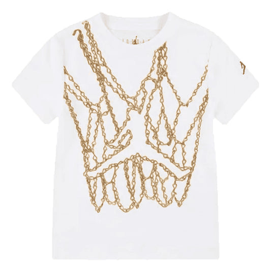 Jordan Junior Boys' Jumpman Chain Graphic T-Shirt / White