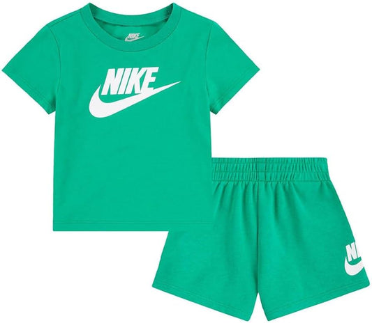 Nike Club Tee E Short Set-Verde Menta