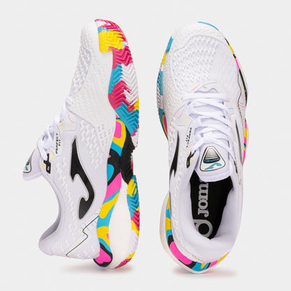 JOMA SMASH MEN WHITEBMULTICOLOR