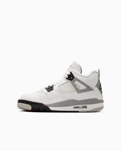 AIR JORDAN 4 RETRO WHITE CEMENT GS