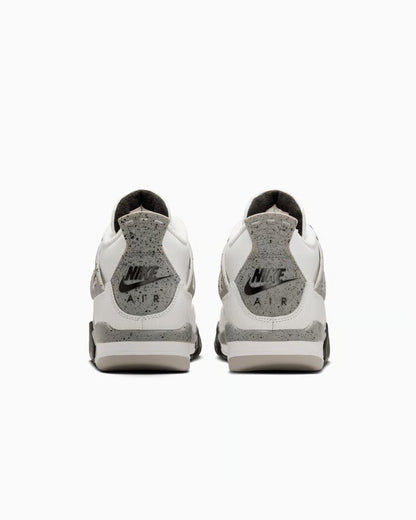 AIR JORDAN 4 RETRO WHITE CEMENT GS
