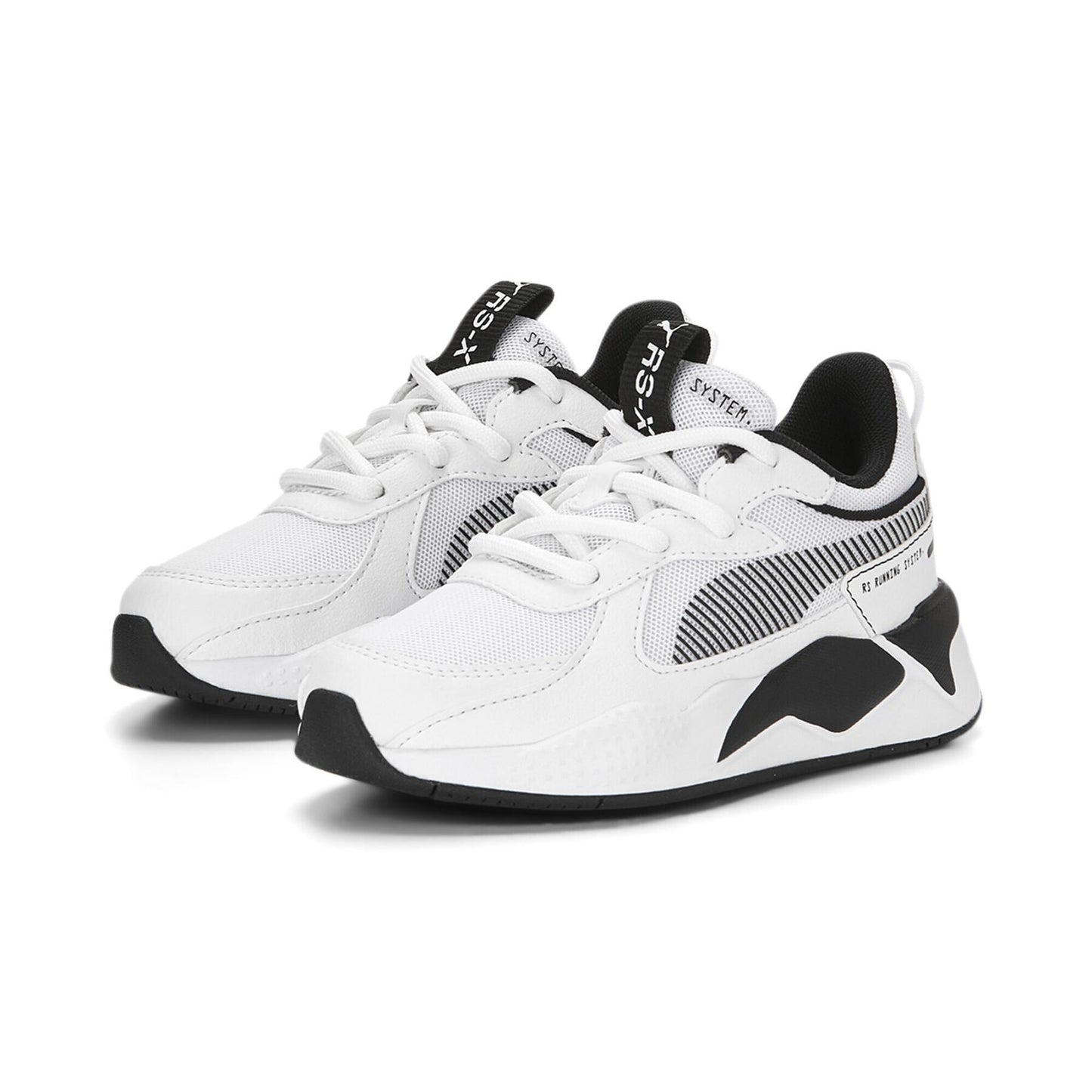 puma rs-x w&b jr white-black
