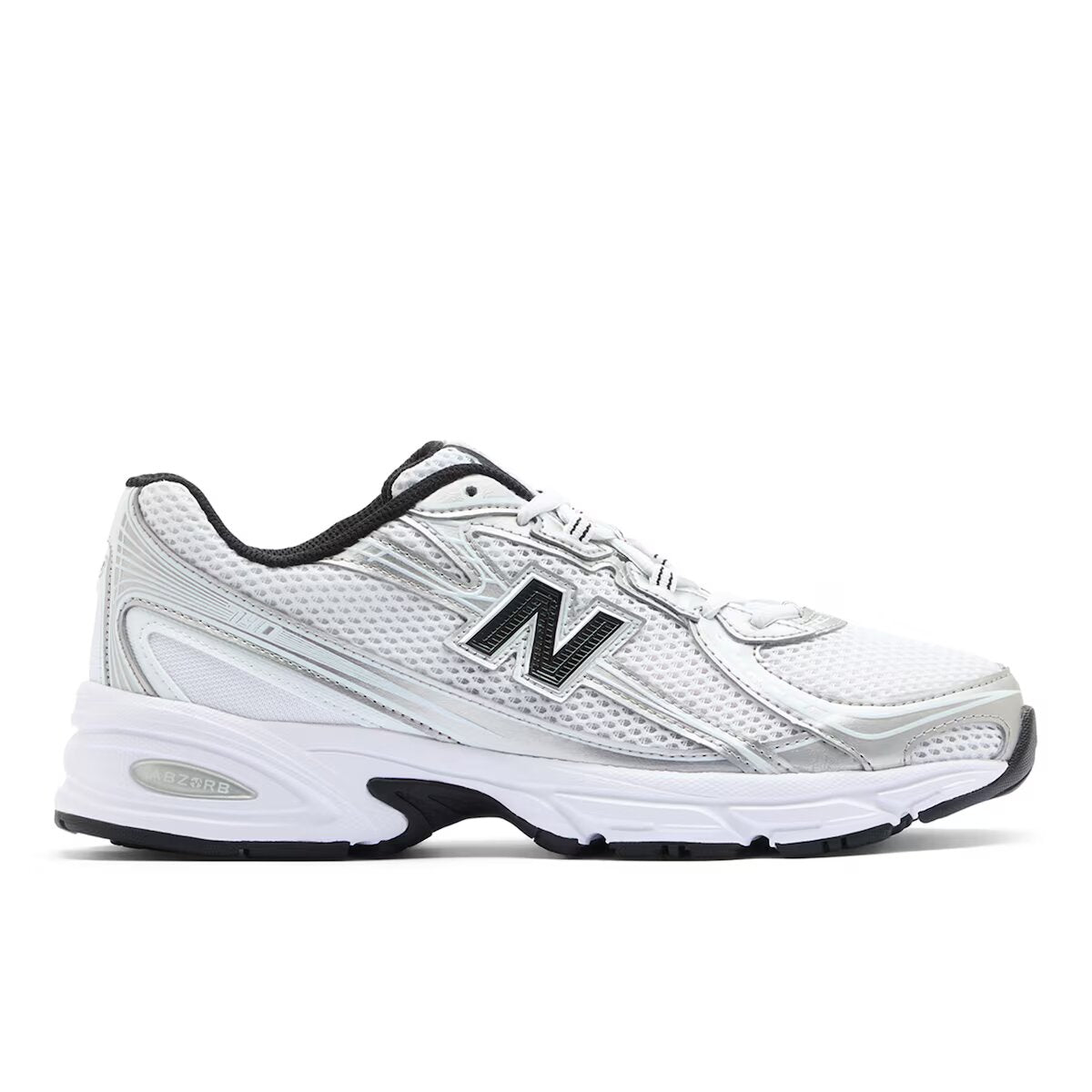 new balance 740 bianco-nero