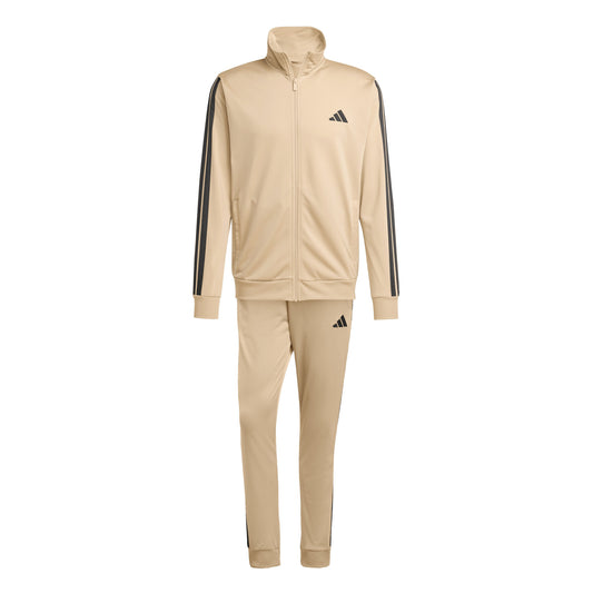 Adidas Sportswear - Tuta 3 strisce Beige