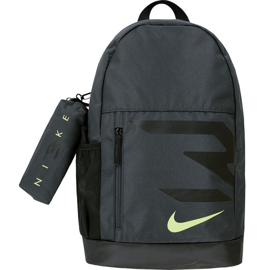 ZAINO NIKE NERO LOGO VERDE LIME
