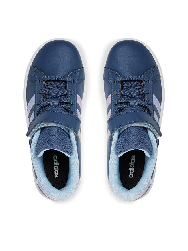 adidas grand court 2.0 shoes kids - blue