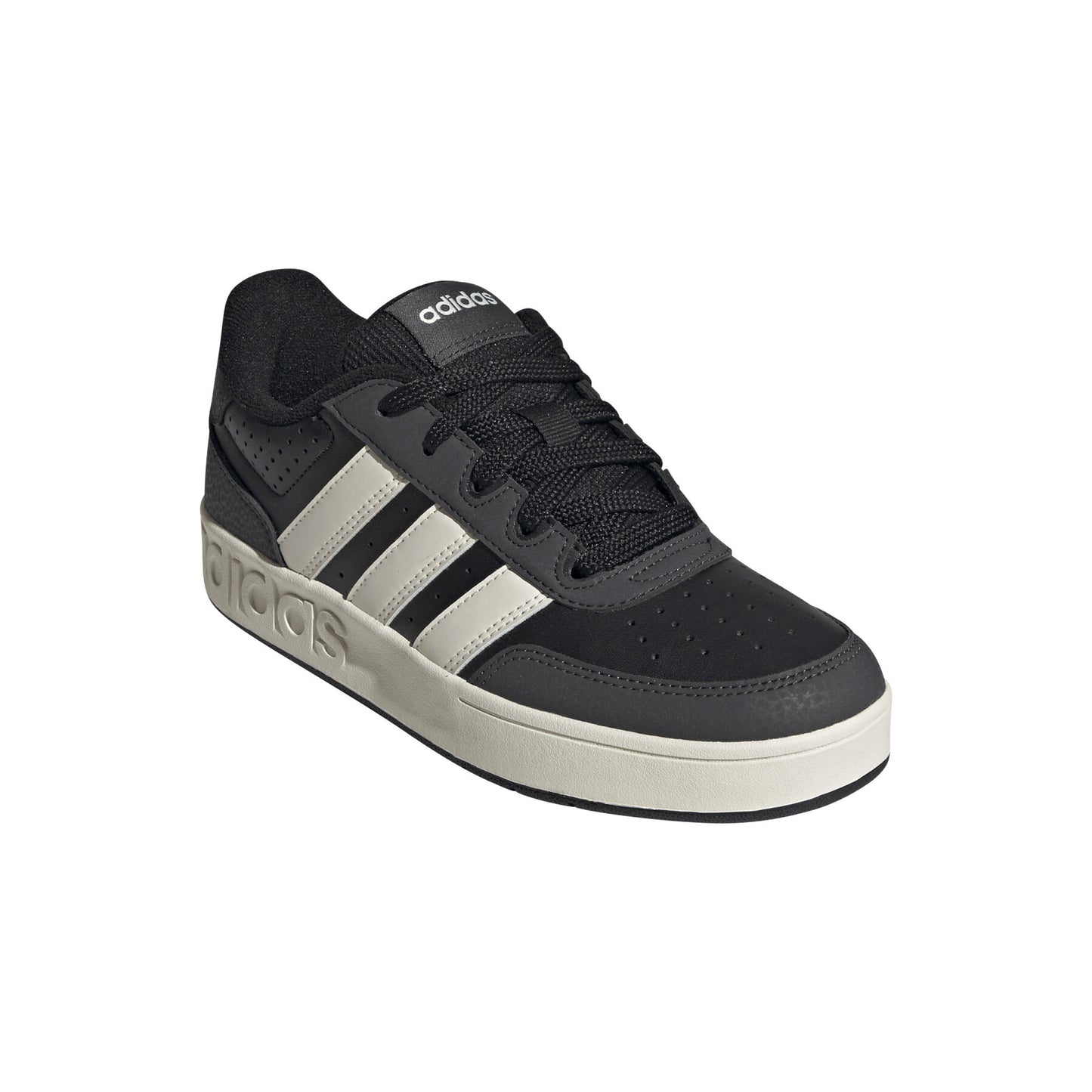 adidas breakbase core black off white carbon gs