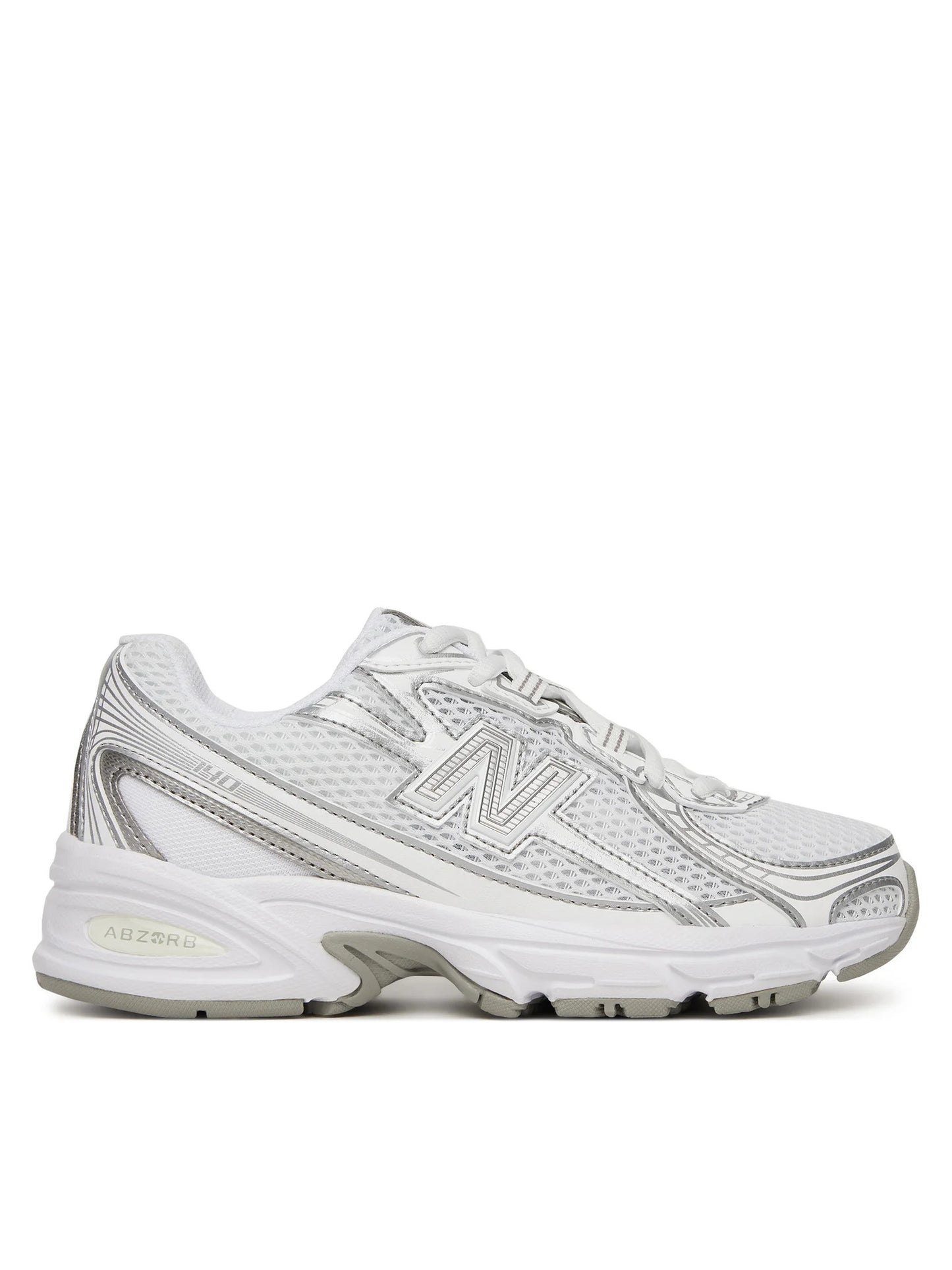 new balance 740 white silver metallic gs