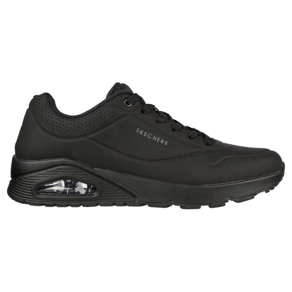 SKECHERS STAND ON AIR BLACK UOMO