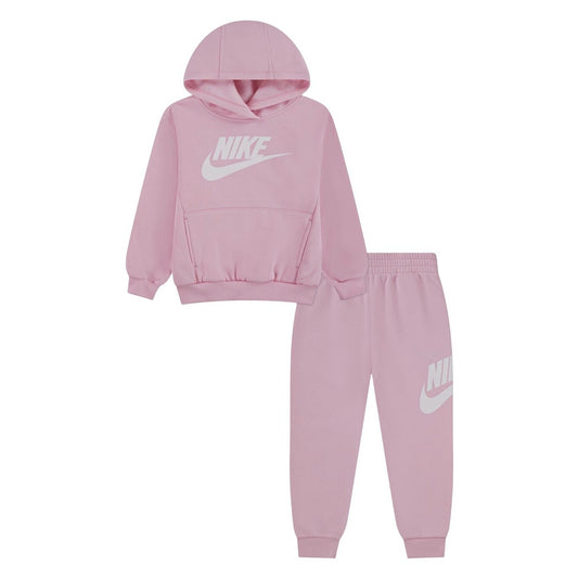 Tuta Nike Garzato Kid Bambina Rosa