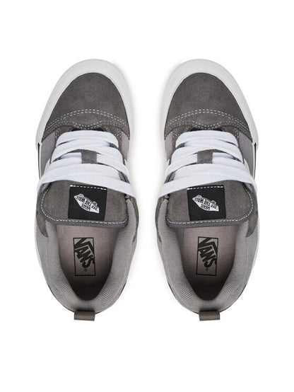 VANS KNU SKOOL GS GRIGIO-BIANCO