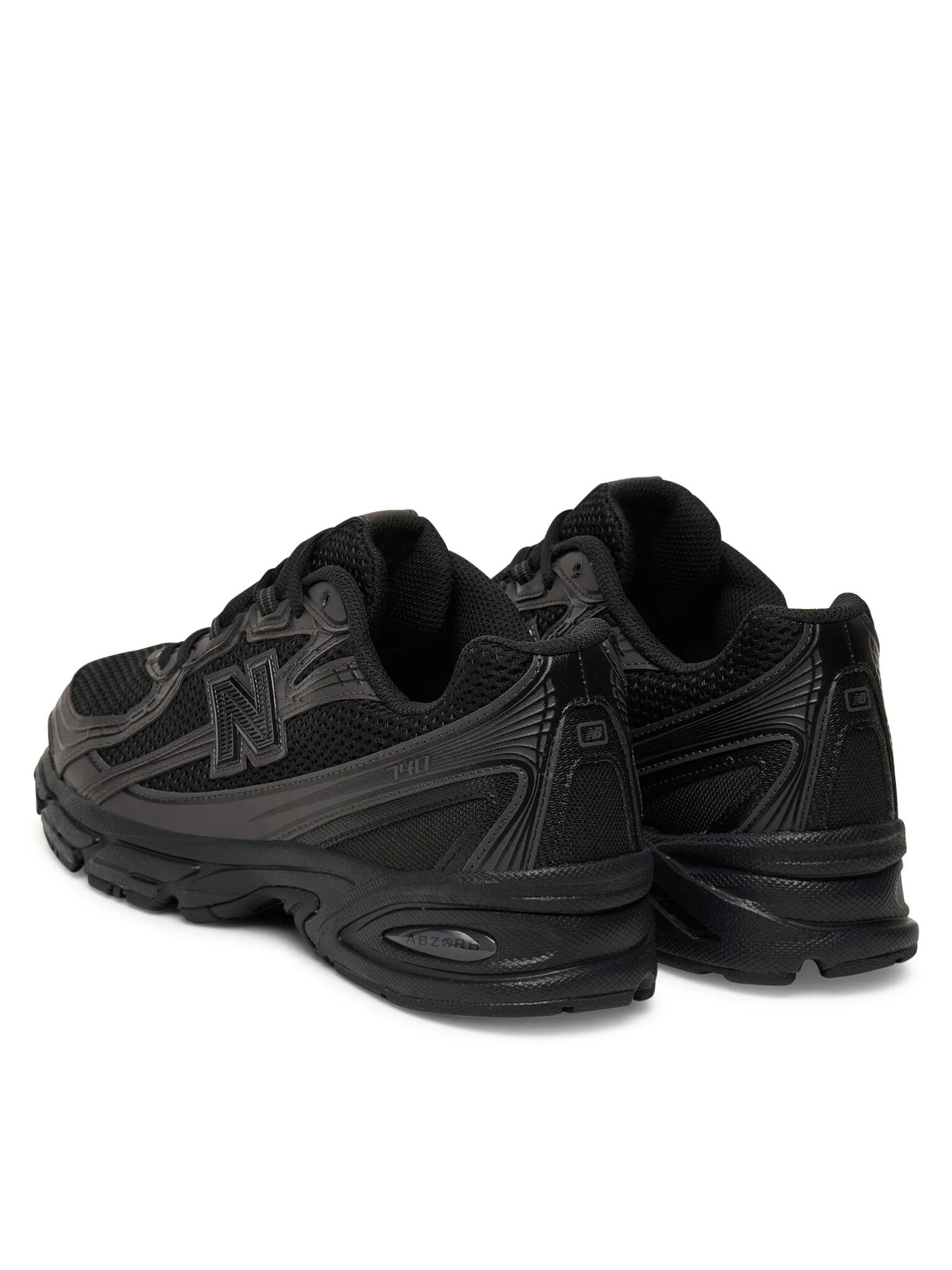 new balance 740 total black