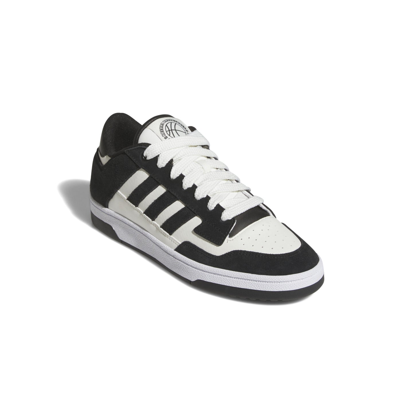 adidas rapidcourt low man nero-bianco