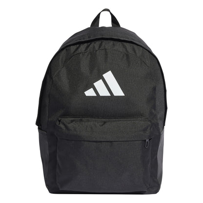 ZAINO ADIDAS NERO LOGO BIANCO