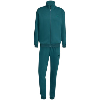 TUTA ADIDAS BASIC 3-STRIPES FLEECE TRACK SUIT VERDE