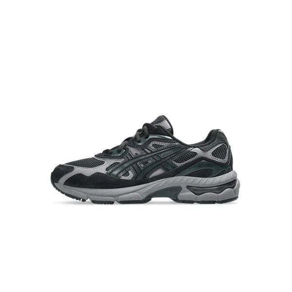 asics gel- nyc graphite grey-black gs