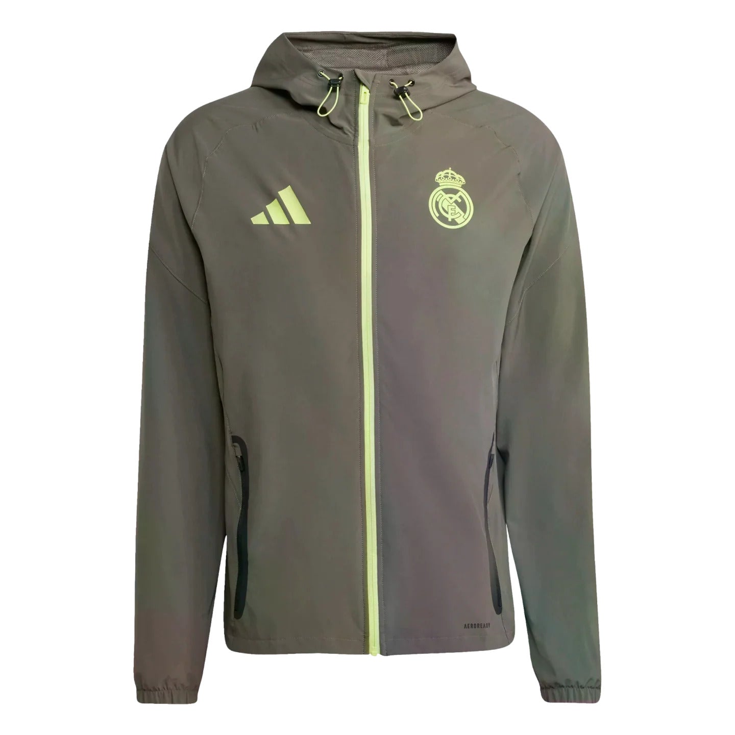 real madrid tiro 25 competition vis tech travel jacket