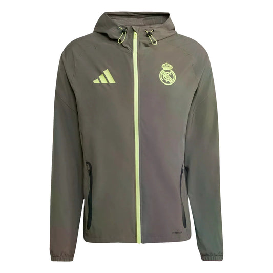 Real Madrid Tiro 25 Competition Vis Tech Travel Jacket
