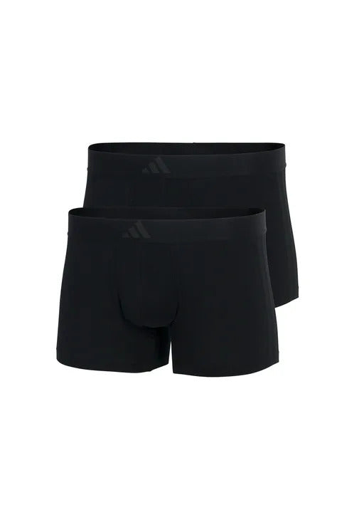 2PK BOXER ADIDAS NERO