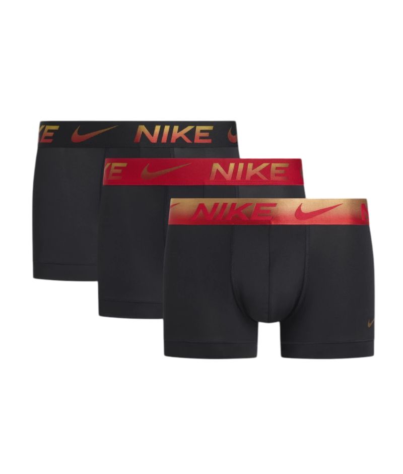 boxer nike dri-fit essential micro trunk 3-pack black