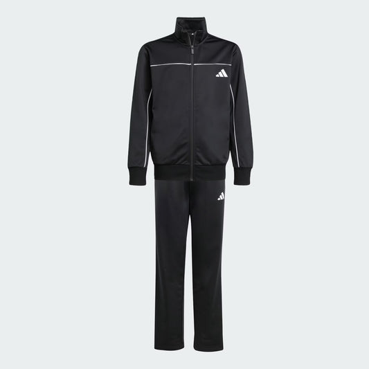 Adidas-Tuta Essential Nero-Bianco