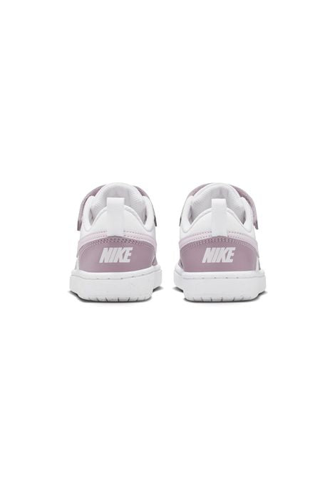 nike court borough low (ps) glicine bianco