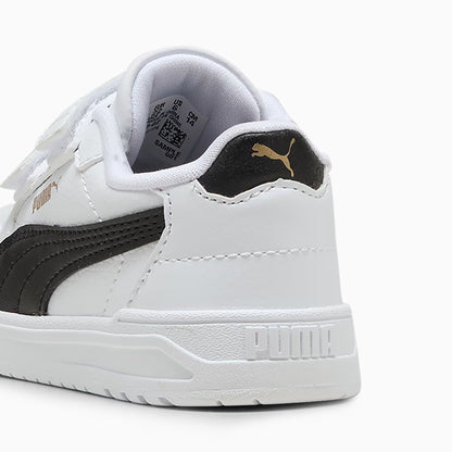 PUMA SUFFLE DOWNTOWN LO WHTE BLACK GOLD