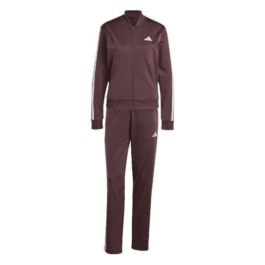 adidas Tuta Essentials 3-Stripes Marrone