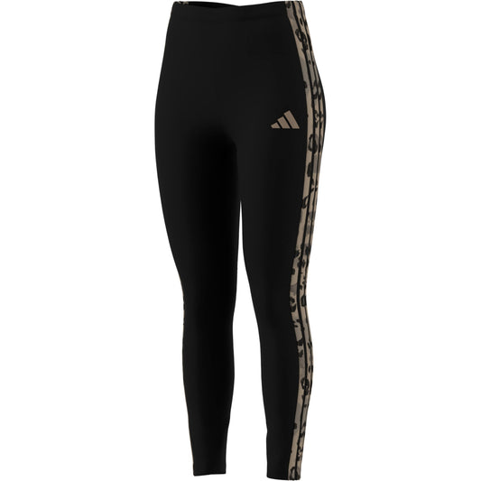 ADIDAS LEGGINS ANIMALIER PRINT 3-STRIPES