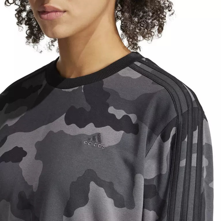 felpa con cappuccio 3-stripes camo
