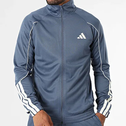 Tuta 3 Stripes Stadium -Blue-Adidas