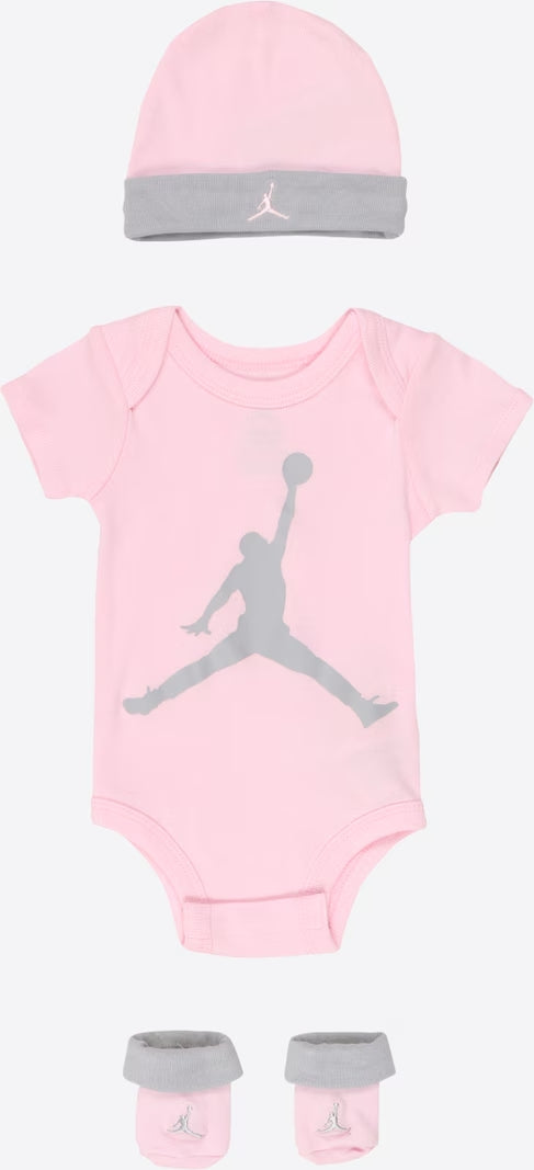 jordan 3 piece set rosa-grigio