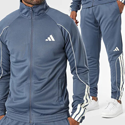 Tuta 3 Stripes Stadium -Blue-Adidas
