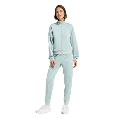 Tuta adidas strips- Verde menta-Bianco