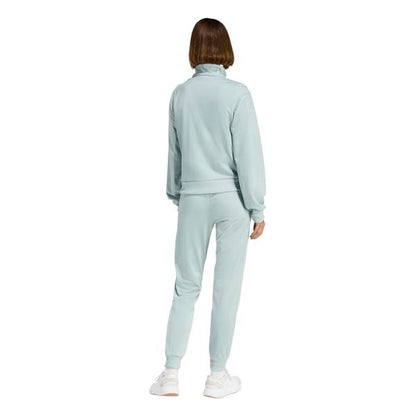 Tuta adidas strips- Verde menta-Bianco