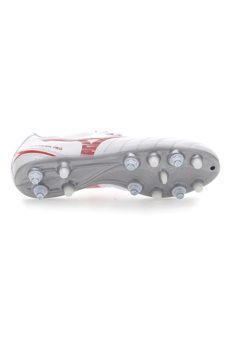 mizuno monarcida neo iii select bianco-rosso