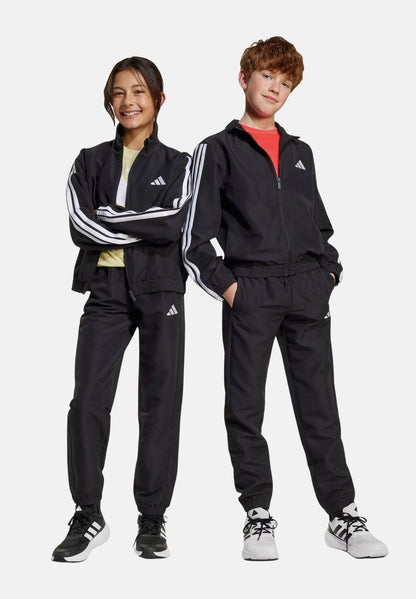 Tuta Adidas Bambino/a Nero Strips Bianco