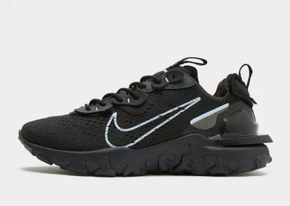 NIKE REACT VISION BLACK/SMOKE GREY UOMO
